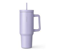 VINSUN Tazza Termica con Cannuccia e Manico 1200ml - Acciaio Inox, Doppia Parete, Bevande Calde e Fredde, Senza BPA - Tumbler da Viaggio per Tè, Auto, Università, Ufficio