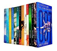 Vintage 007 James Bond Collection 14 Books Set By Ian Fleming (Casino Royal, Live And Let Die, Moon Raker, Diamonds Are Forever, From Russia With Love, Dr No, Gold Finger, For Your Eyes Only & More)