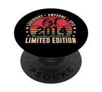Vintage 12th Birthday Est 2014 Edizione Limitata 12 Anni PopSockets PopGrip Adesivo