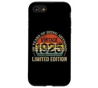 Vintage 1925 Edizione Limitata 101° Compleanno 101 Anni Custodia per iPhone SE (2020) / 7/8