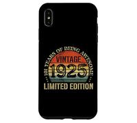Vintage 1925 Edizione Limitata 101° Compleanno 101 Anni Custodia per iPhone XS Max