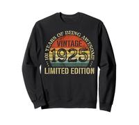 Vintage 1925 Edizione Limitata 101° Compleanno 101 Anni Felpa