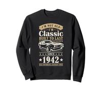 Vintage 1942 Birthday Classic Car for Legends Born in 1942 Felpa