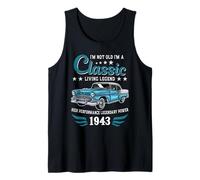 Vintage 1943 Birthday Classic Car for Legends Born in 1943 Canotta