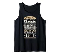 Vintage 1944 Birthday Classic Biker for Legends Born in 1944 Canotta