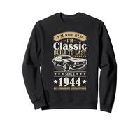 Vintage 1944 Birthday Classic Car for Legends Born in 1944 Felpa