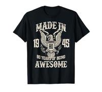 Vintage 1945 80th Birthday 80 Years of Being Awesome Maglietta
