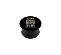 Vintage 1948 Birthday Classic Car For Legends Born In 1948 PopSockets PopGrip Adesivo