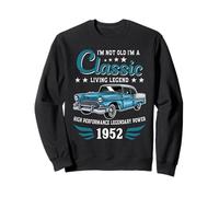 Vintage 1952 Birthday Classic Car for Legends Born in 1952 Felpa