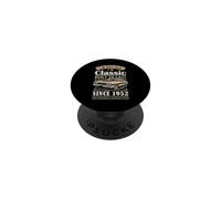 Vintage 1952 Birthday Classic Car For Legends Born In 1952 PopSockets PopGrip Adesivo