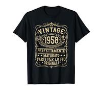 Vintage 1958, Compleanno & Nato Nel 1958, Anno 1958 Maglietta