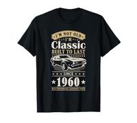 Vintage 1960 Birthday Classic Car for Legends Born in 1960 Maglietta