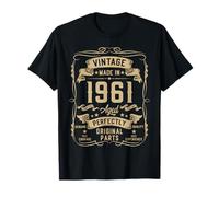 Vintage 1961 65yr 65th Birthday Gifts for Men 65 Years Old Maglietta