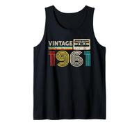 Vintage 1961 Classic Birthday 1961 Cassette Tape Vintage Canotta