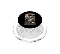 Vintage 1962 Birthday Classic Car For Legends Born In 1962 PopSockets PopGrip per MagSafe