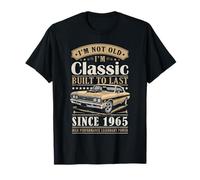 Vintage 1965 Birthday Classic Car for Legends Born in 1965 Maglietta