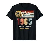 Vintage 1965 Parti Originali Palme Per Il 60° Compleanno Maglietta