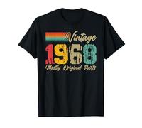 Vintage 1968 Parti per Lo più Originali Anno di Compleanno Divertente Maglietta