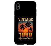 Vintage 1969 Edizione Limitata Retro Palma 56 Anni Compleanno Custodia per iPhone XS Max