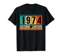 Vintage 1974 Edizione Limitata Anno di nascita Compleanno Maglietta