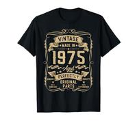 Vintage 1975 50yr 50th Birthday Gifts for Men 50 Years Old Maglietta