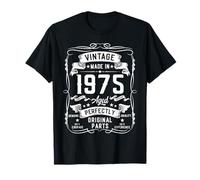 Vintage 1975 50yr 50th Birthday Gifts for Men 50 Years Old Maglietta