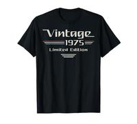Vintage 1975 Auto D'epoca Per Il 50° Compleanno Maglietta
