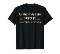 Vintage 1976 Auto D'epoca Per Il 50° Compleanno Maglietta