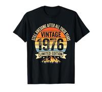 Vintage 1976 Still Awesome After all These Years Maglietta