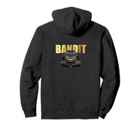Vintage 1977 Bandit Trans AM, American Muscle Cars, Anni '70 Felpa con Cappuccio