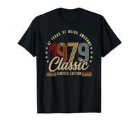 Vintage 1979 47th Birthday 47 yr Classic Limited Edition Men Maglietta