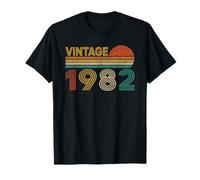 Vintage 1982 Edizione Limitata 40. Anni Di Compleanno Uomo Maglietta