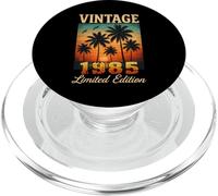 Vintage 1985 Edizione Limitata Tramonto Palme 41° Compleanno PopSockets PopGrip per MagSafe