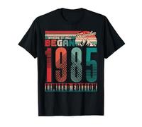 Vintage 1985 Where It All Began Retro Sunset September Maglietta
