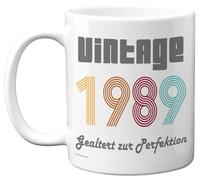 'Vintage 1989 Gealtert zur Perfektion' Tazza