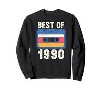 Vintage 1990's Kid Retro Era Born in The 1990 Cassette Felpa