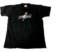 Vintage 1992 Mostly Mozart Music T-Shirt Size XL Maggie Kwan Art Oneitablack Black L