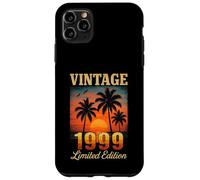 Vintage 1999 Edizione Limitata Retro Palma 26 Anni Compleanno Custodia per iPhone 11 Pro Max