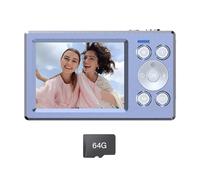 Vintage 2.8+1.4Inch Fotocamera Zoom Ottico 16x Documentazione 4K Batteria Lunga Per Campus Regali di Viaggio Doppio Schermo Fotocamera Digitale Per Gli Studenti
