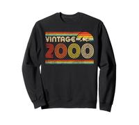 Vintage 2000 Classic 2000 Vintage Year Men Women Birthday Felpa