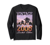 Vintage 2006 Limited Edition 20th Birthday 20 Year Old Gifts Maglia a Manica