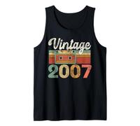 Vintage 2007 Best of 18th Birthday 18 Ragazzo Ragazza Diciotto Figlio Canotta
