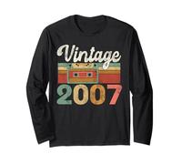 Vintage 2007 Best of 18th Birthday 18 Ragazzo Ragazza Diciotto Figlio Maglia a Manica