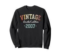 Vintage 2007 Limited Edition 18-Year-Old Gifts 18th Birthday Felpa