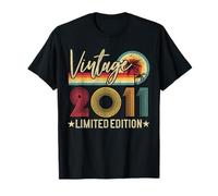 Vintage 2011 11th Birthday Gift 11 Years Old Limited Edition Maglietta