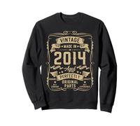 Vintage 2014 11 Year Old Gifts Boys Girls 11yr 11th Birthday Felpa