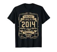 Vintage 2014 11 Year Old Gifts Boys Girls 11yr 11th Birthday Maglietta