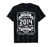 Vintage 2014 11yr 11th Birthday Gifts Boys Girls 11 Year Old Maglietta