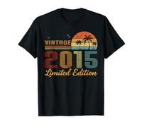 Vintage 2015 Limited Edition Classic 2015 Vintage Birthday Maglietta