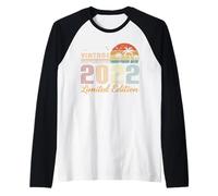 Vintage 2022 Limited Edition Classic 2022 Vintage Birthday Maglia con Maniche Raglan